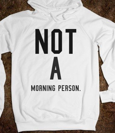 POLERA MUJER NOT A MORNING PERSON - 1