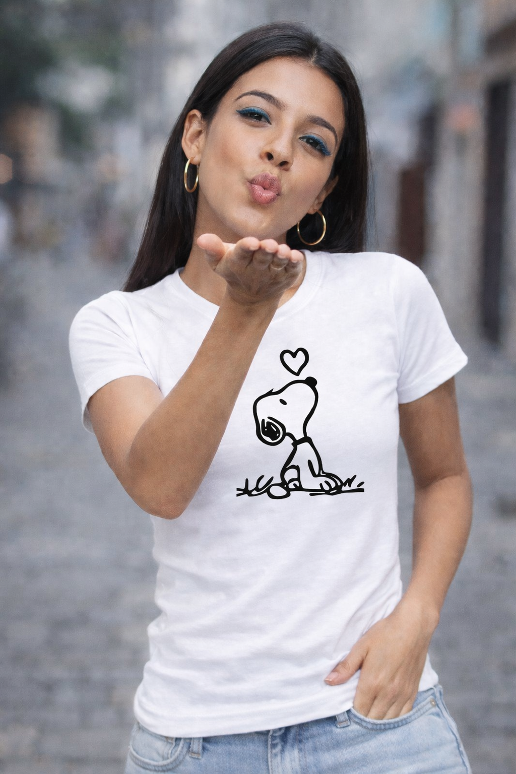 POLO MUJER SNOOPY - 1