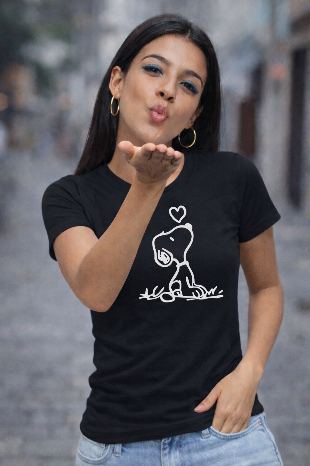 POLO MUJER SNOOPY - 1