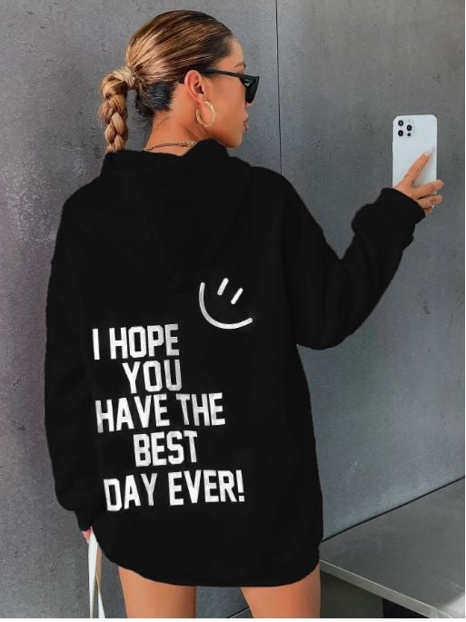 POLERA MUJER I HOPE YOU HAVE THE BEST DAY EVER! - 1