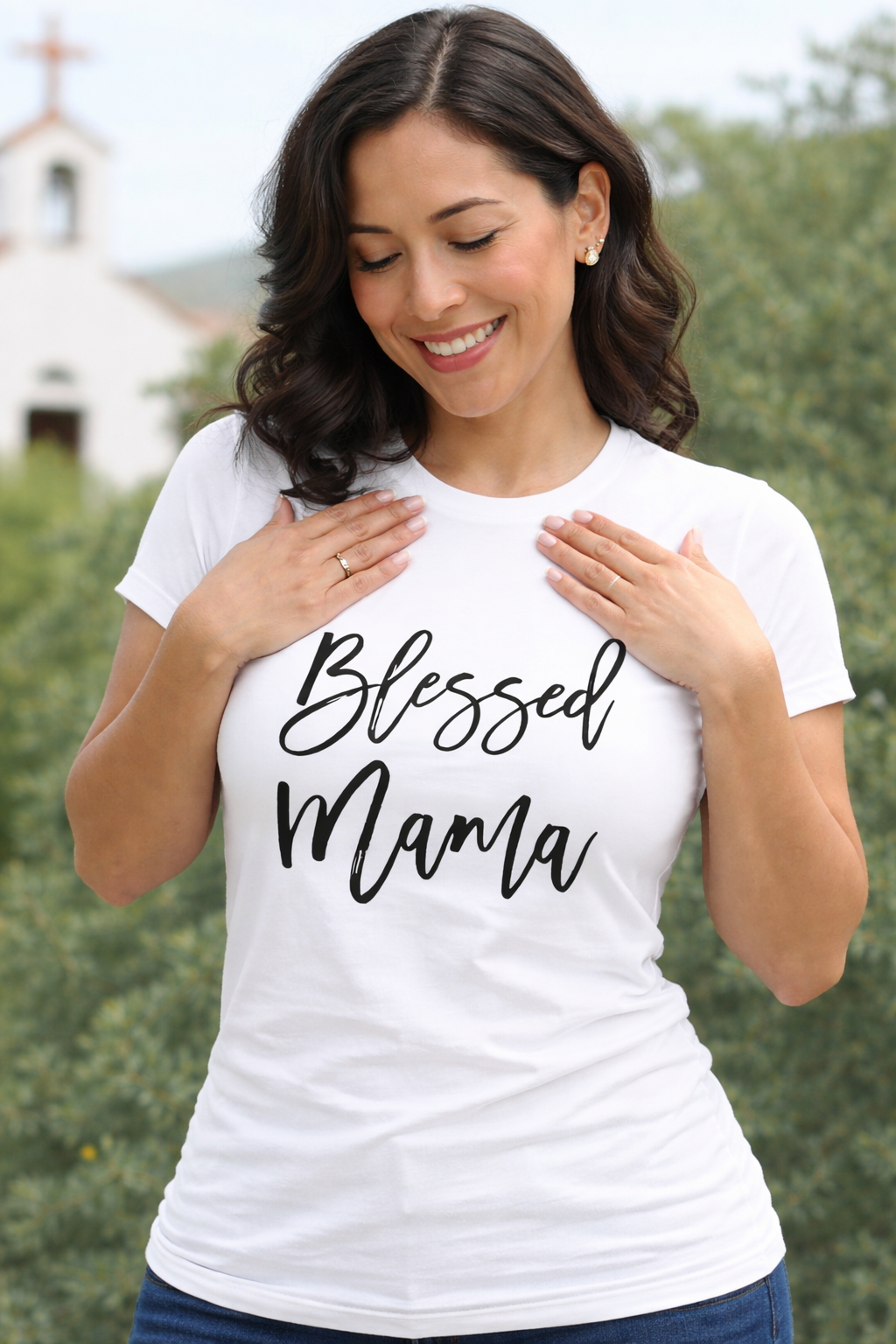 POLO MUJER BLESSED MAMA - 1