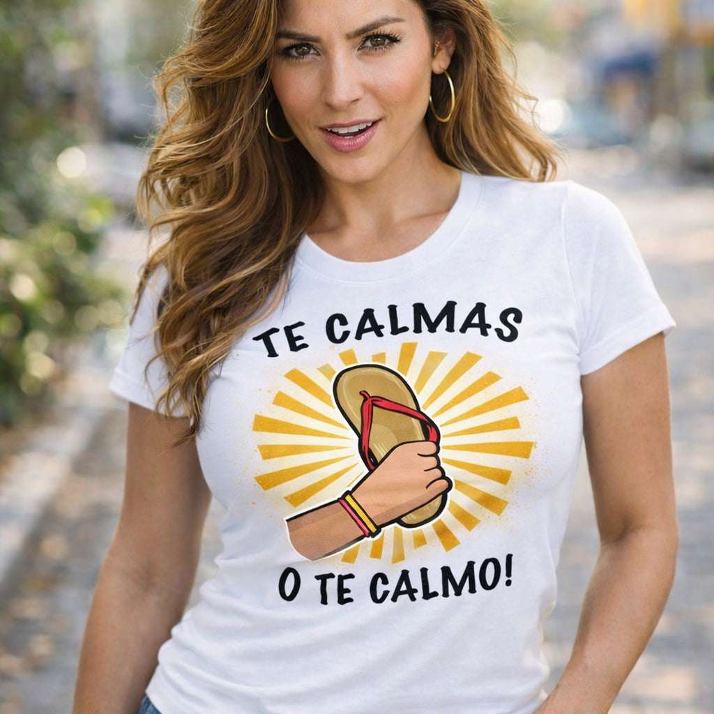 POLO MUJER TE CALMAS O TE CALMO - 1