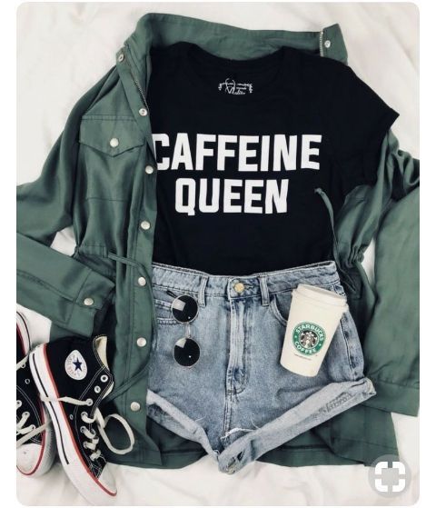 POLO PERSONALIZADO CAFFEINE QUEEN - 1
