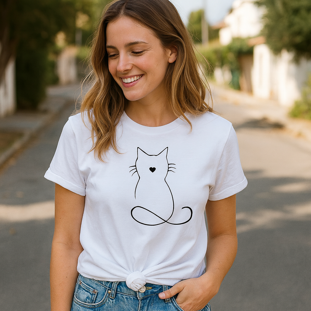 POLO MUJER GATITO - 1
