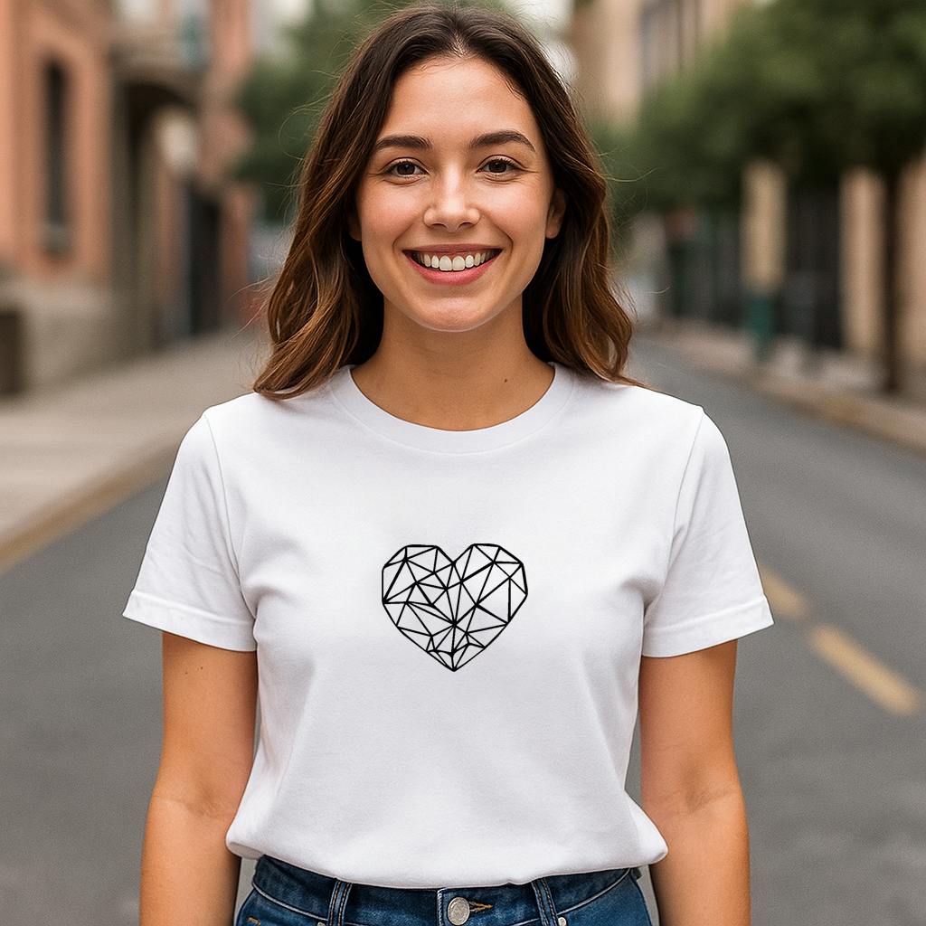 POLO MUJER CORAZON DE CRISTAL - 1