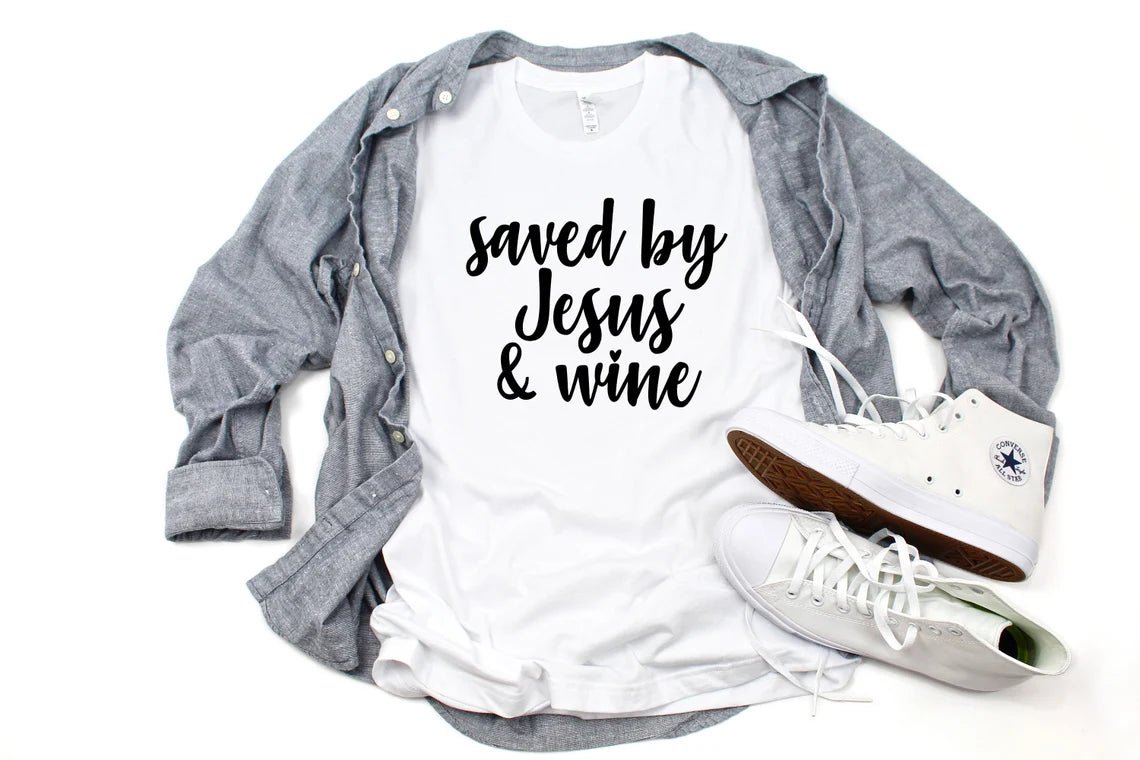 POLO MUJER JESUS AND WINE - 1