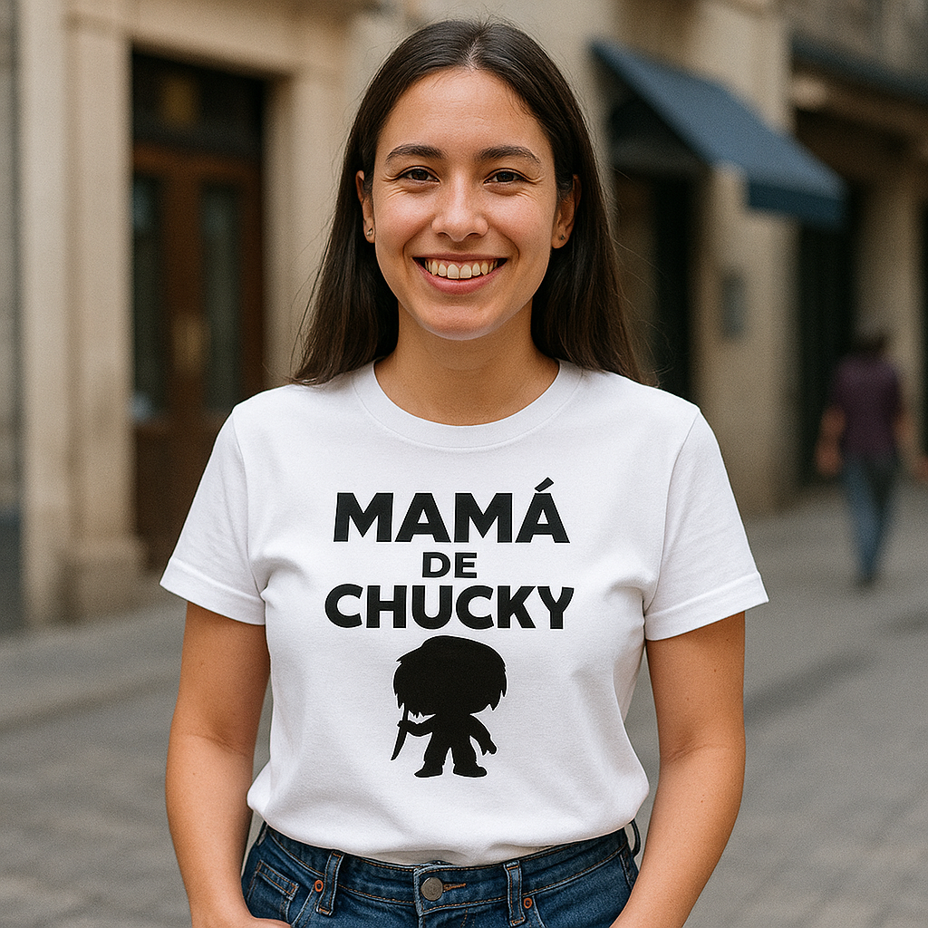 POLO MUJER MAMA DE CHUCKY - 1