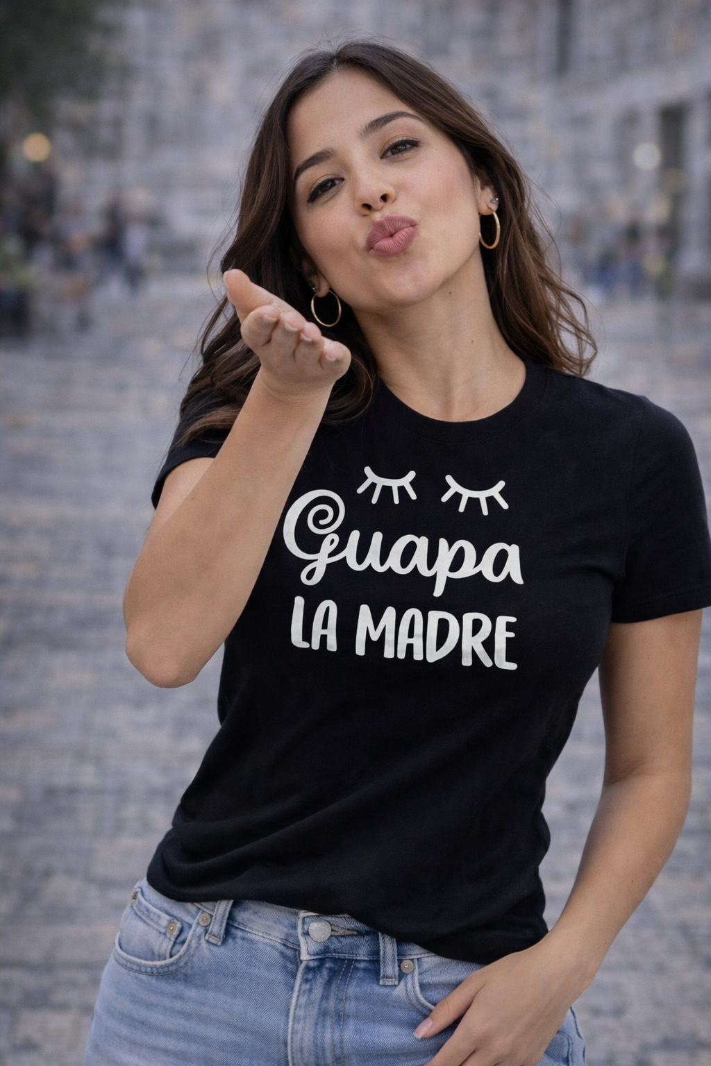 POLO MUJER GUAPA LA MADRE - 1