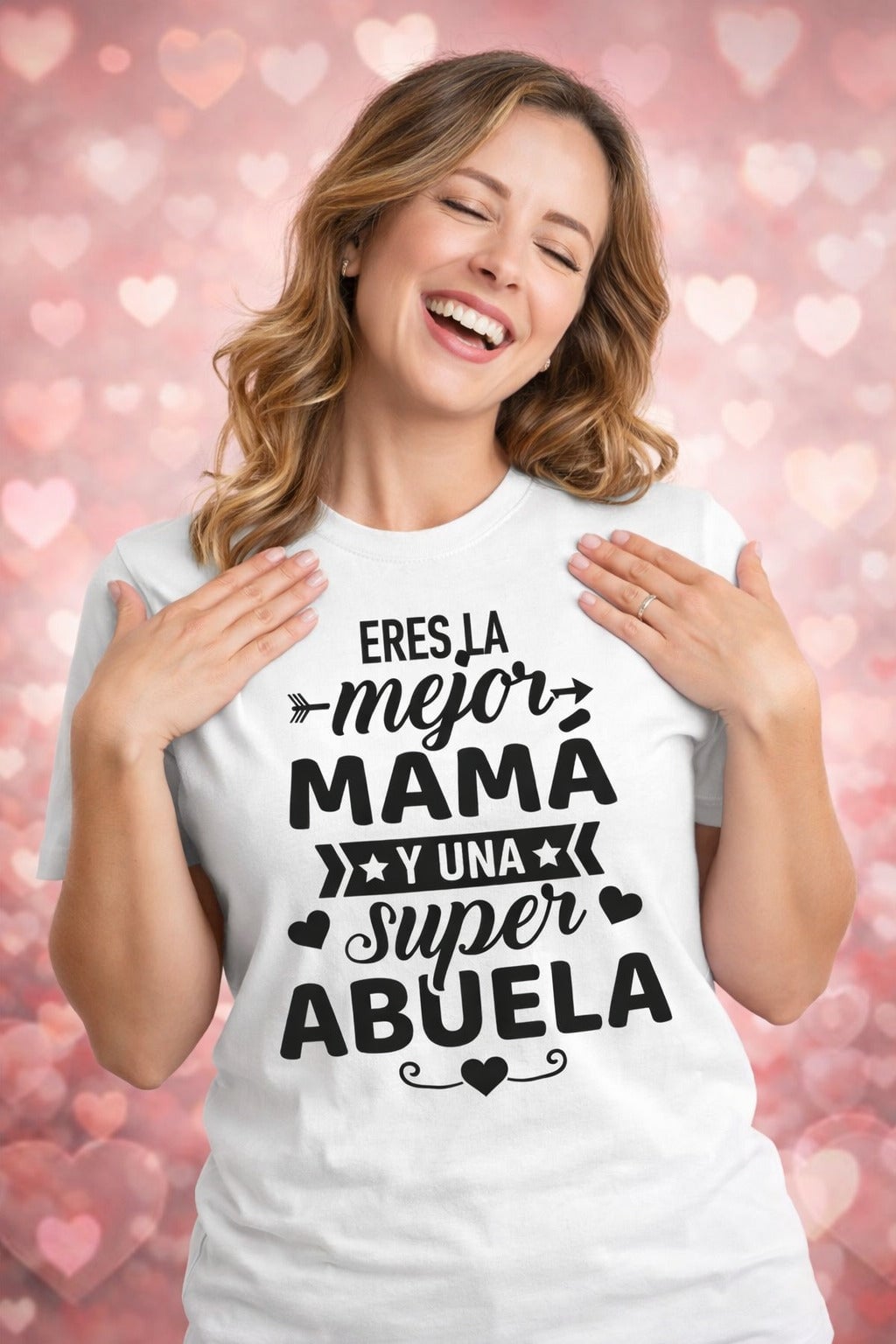 POLO MUJER SUPER MAMA Y SUPER ABUELA - 1