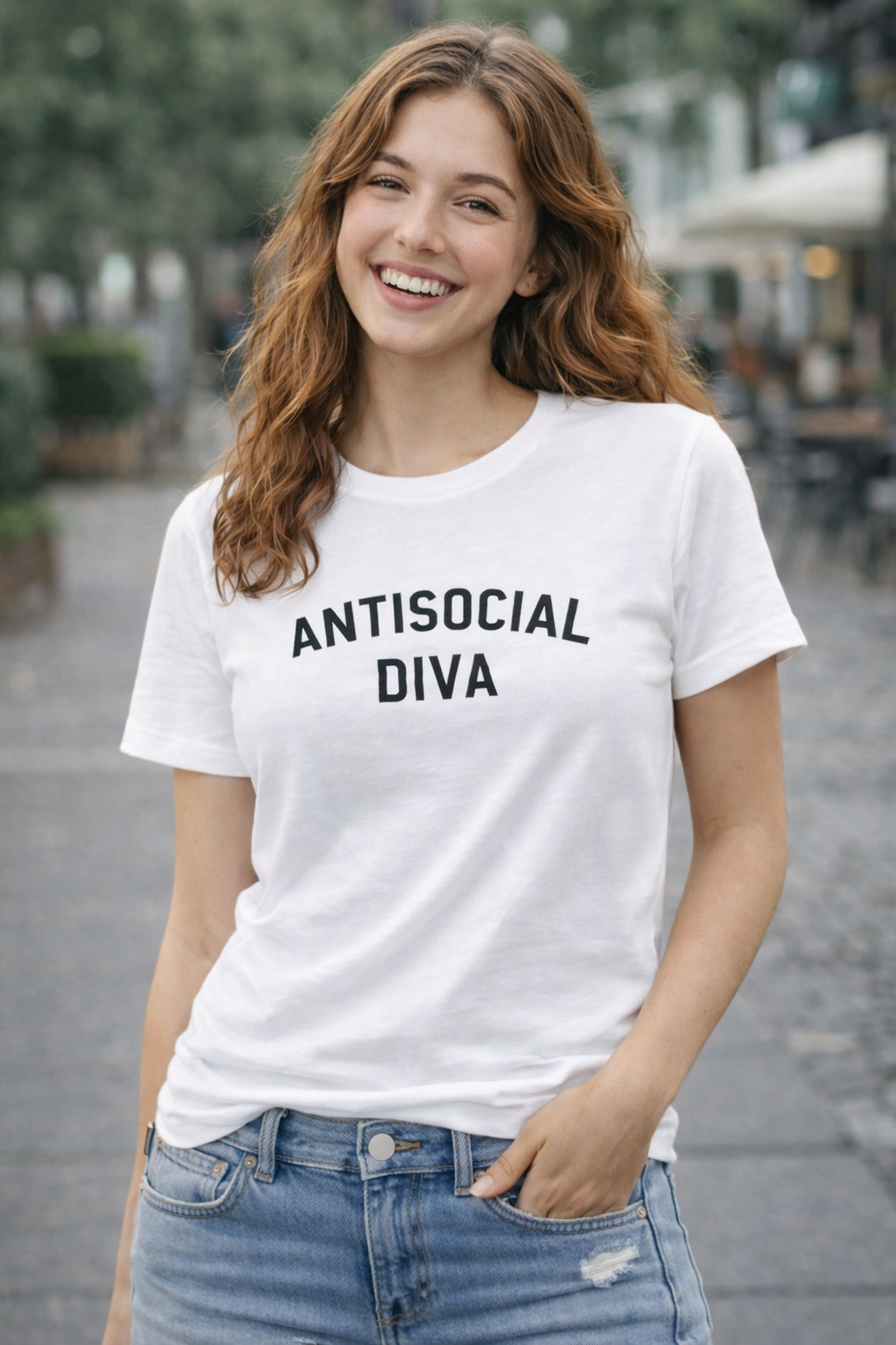 POLO MUJER ANTISOCIAL DIVA - 1