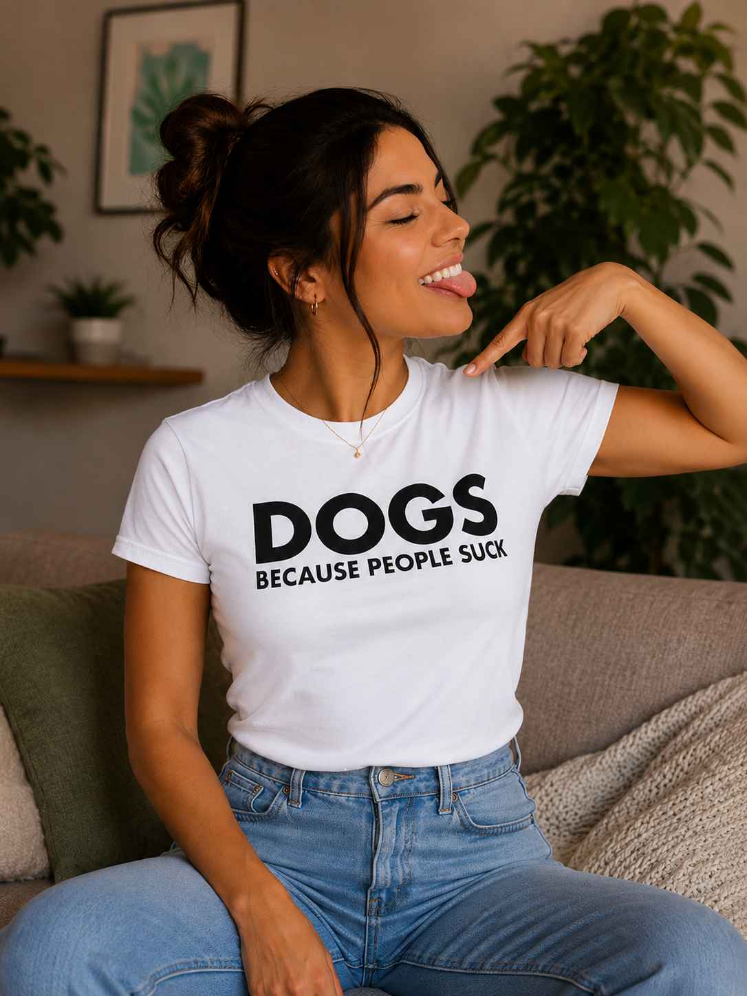 POLO MUJER DOGS - 1