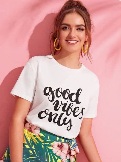 POLO MUJER GOOD VIBES - 1