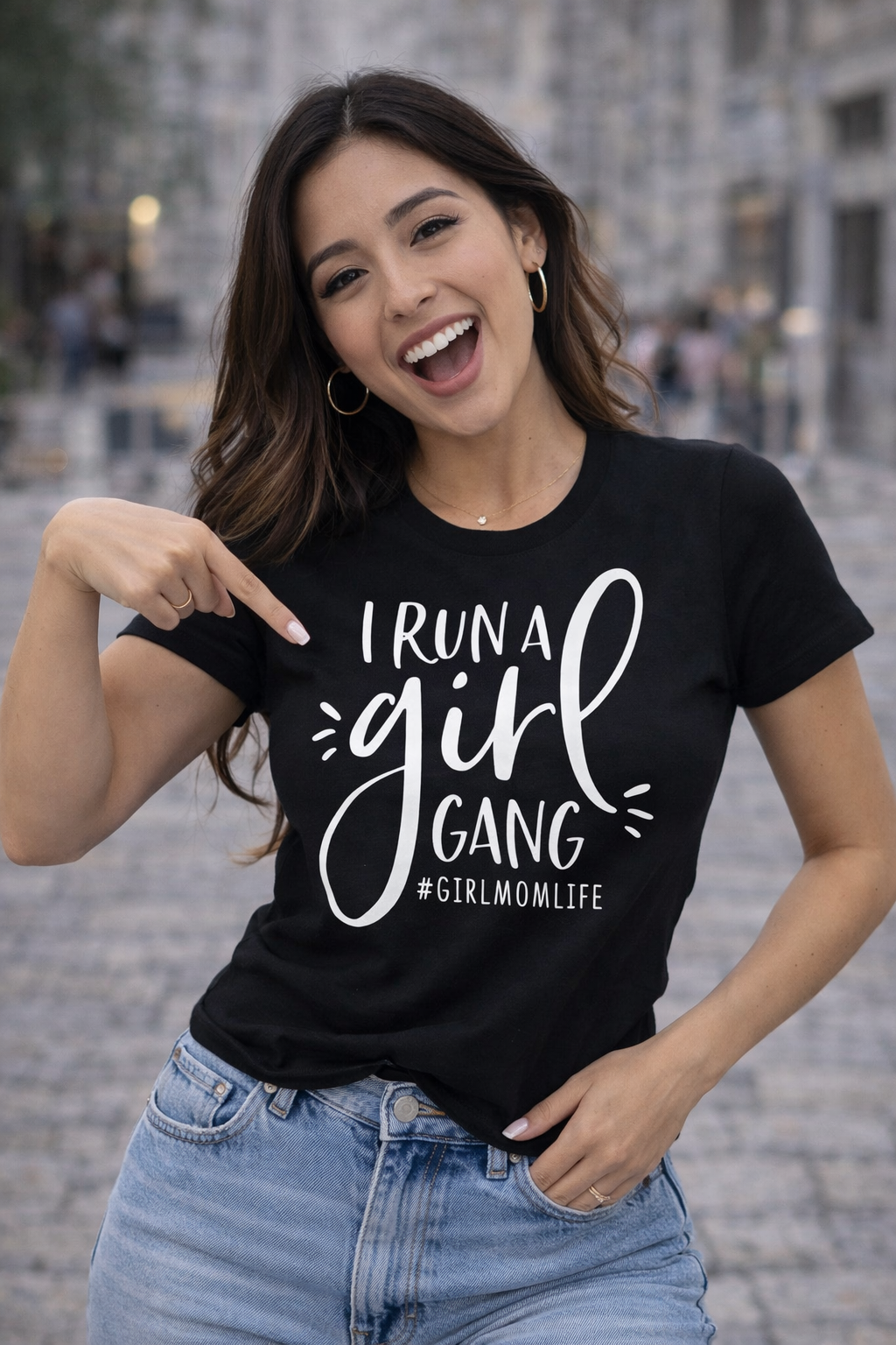 POLO MUJER I RUN A GIRL GANG - 1