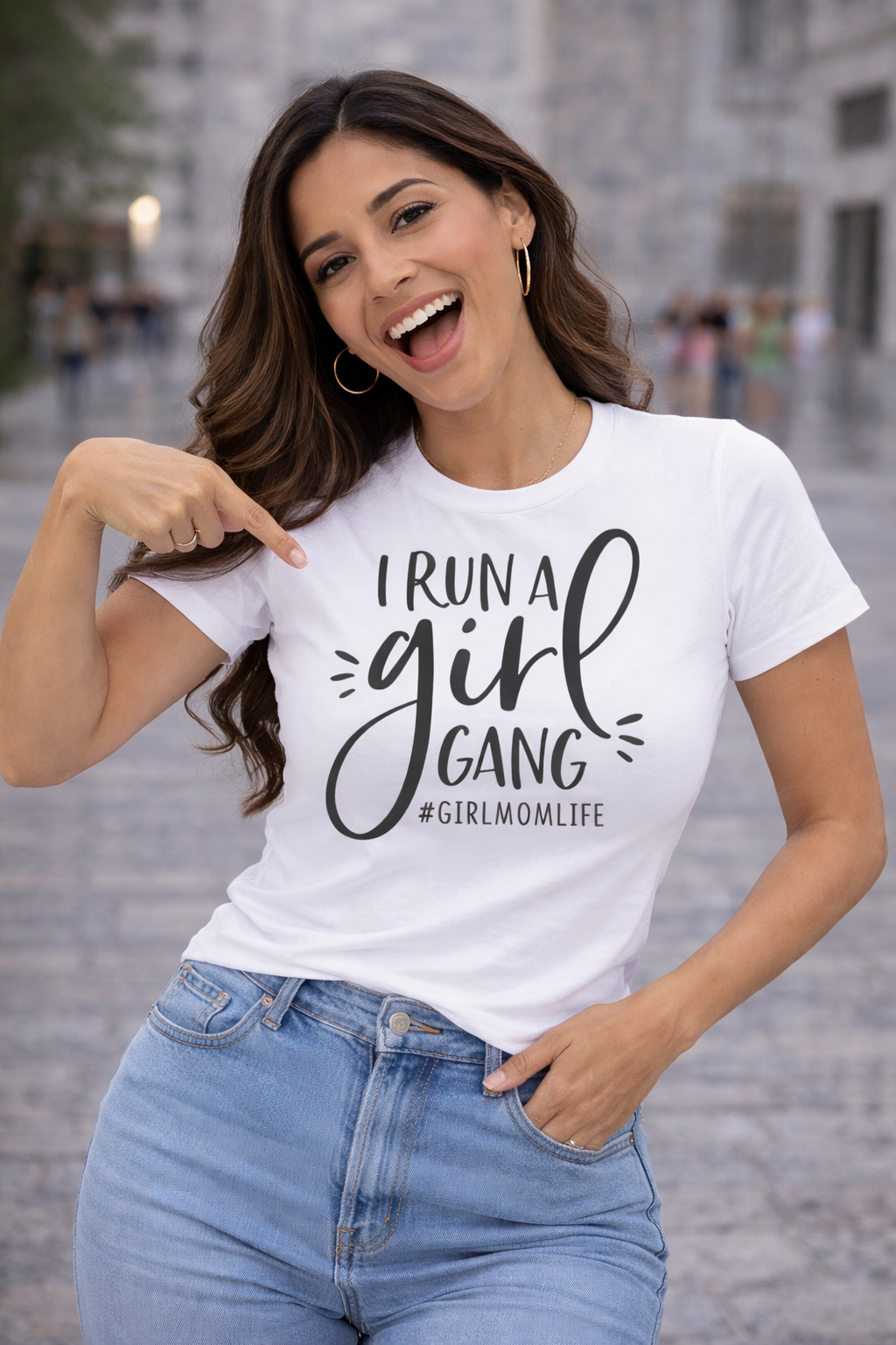 POLO MUJER I RUN A GIRL GANG - 1