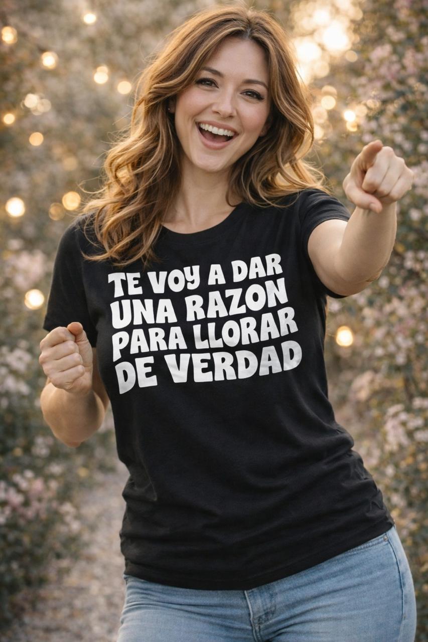 POLO MUJER TE VOY A DAR RAZON - 1