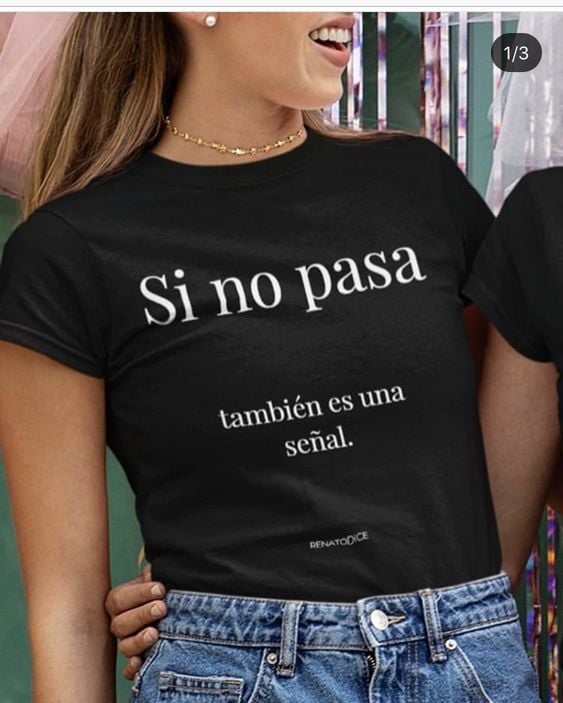 POLO PERSONALIZADO SI NO PASA, TAMBIÉN ES UNA SEÑAL - 1