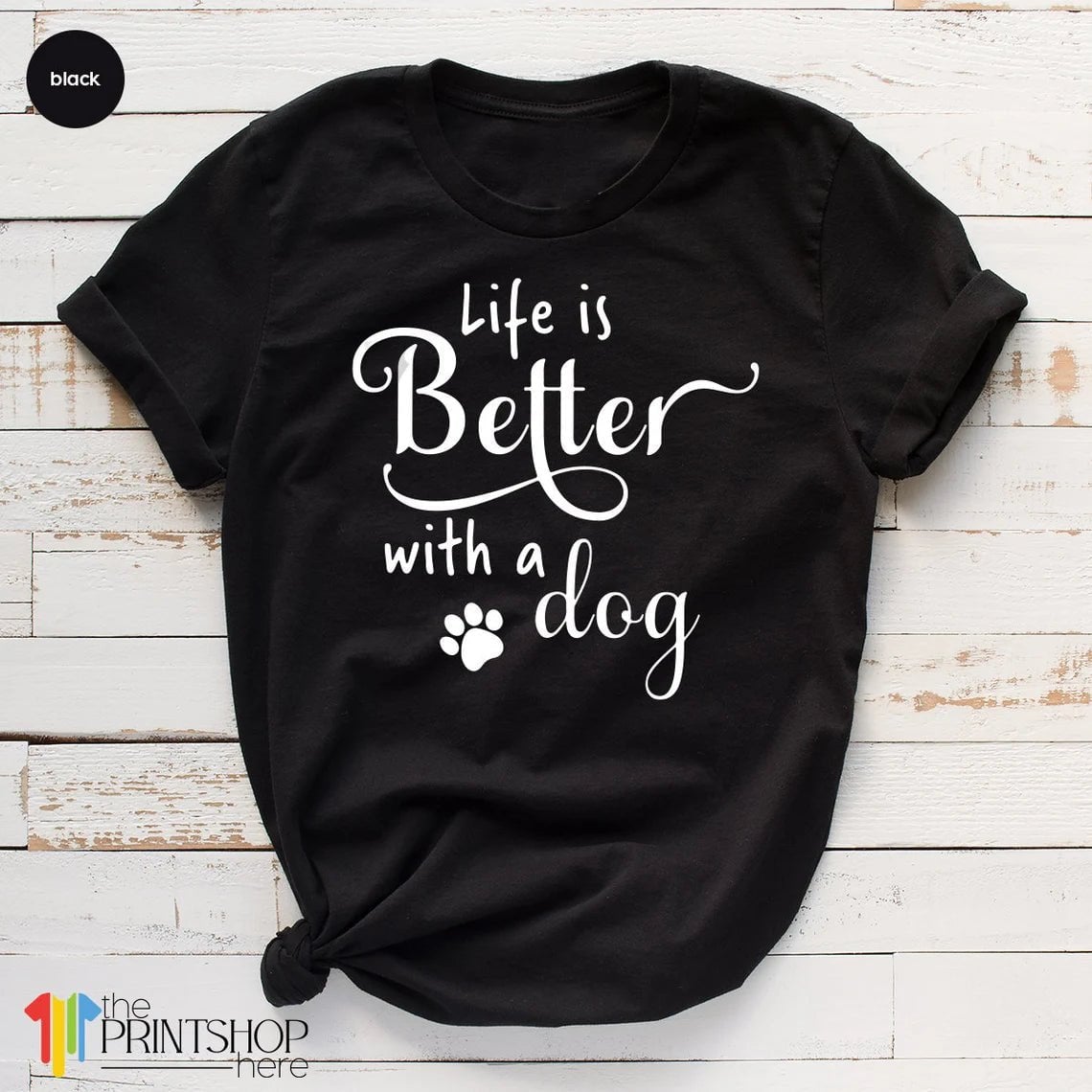 POLO MUJER LIFE WITH A DOG - 1