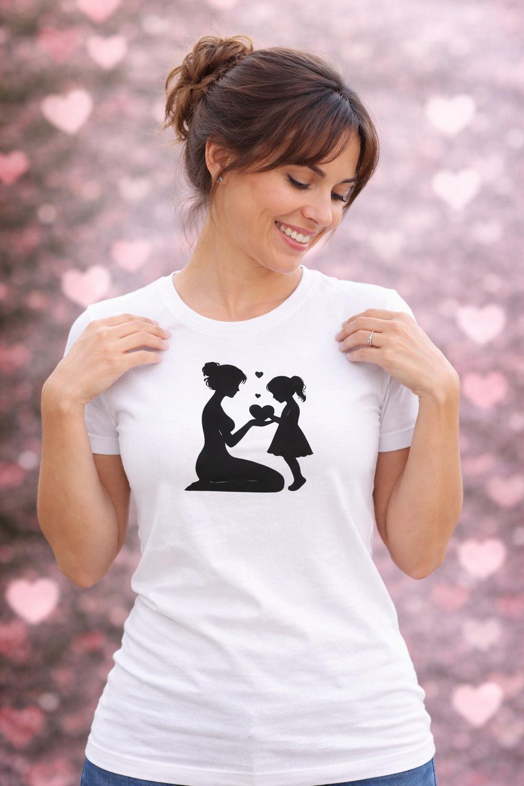 POLO MUJER MADRE HIJA Y CORAZON - 1