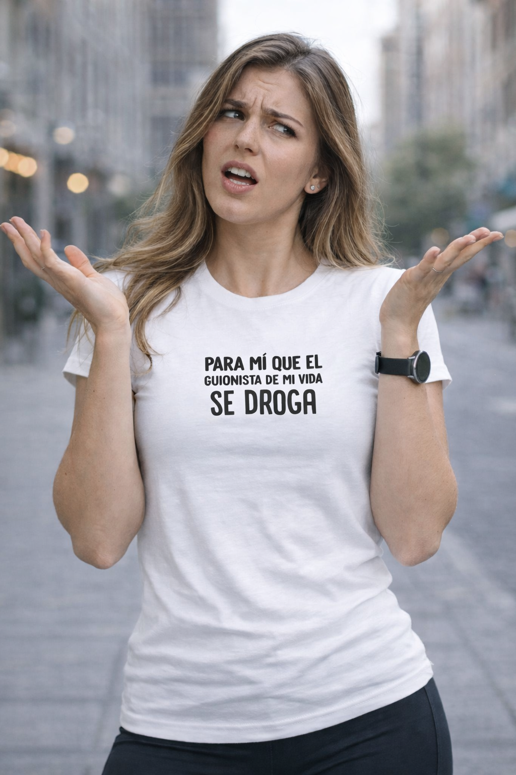 POLO MUJER EL GUIONISTA DE MI VIDA SE DROGA - 1