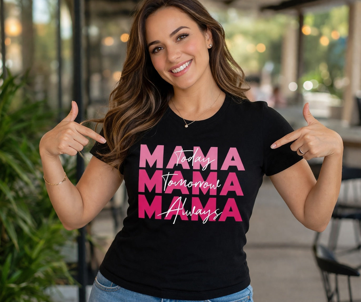 POLO MUJER MAMA TODAY, TOMORROW, ALWAYS - 1