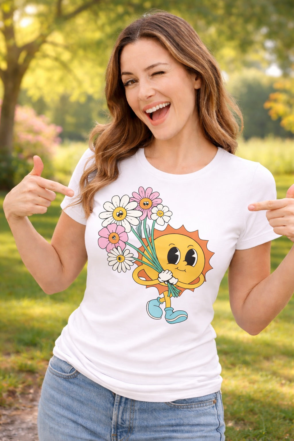 POLO MUJER SUN AND FLOWERS - 1