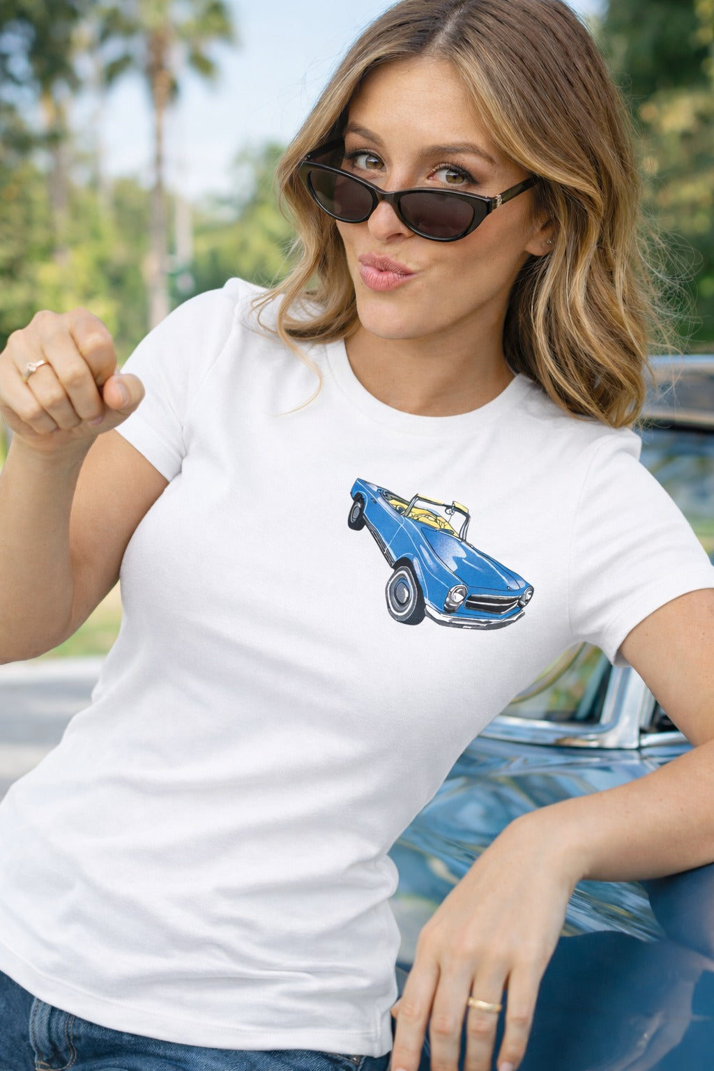 POLO MUJER AUTO AZUL - 1