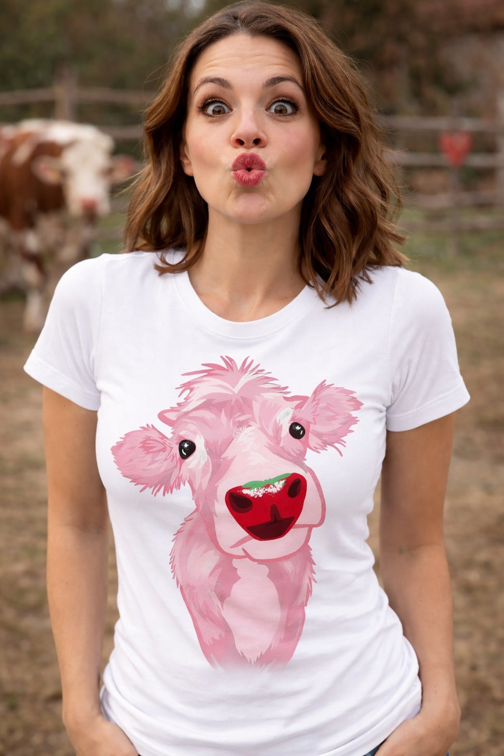 POLO MUJER VAQUITA CON FRESA - 1