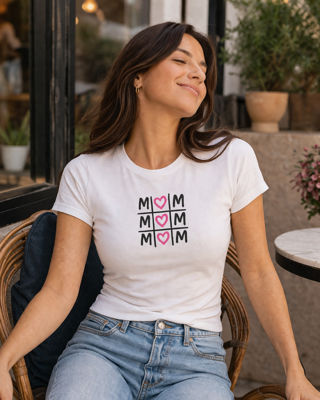 POLO MUJER TRES EN LINEA MOM - 1