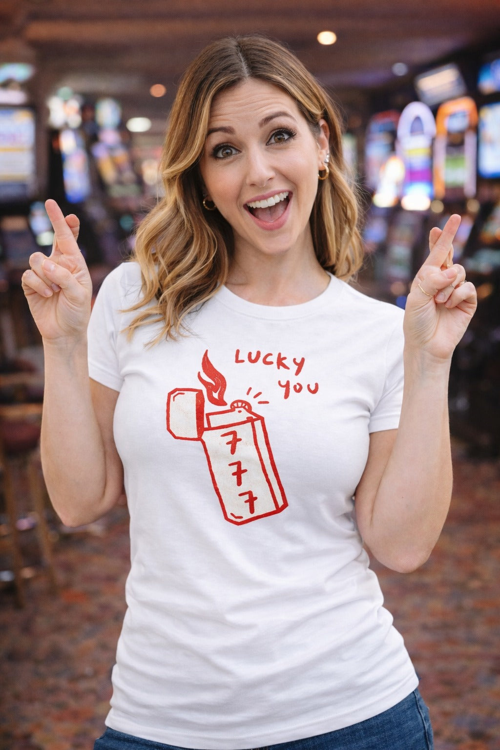 POLO MUJER LUCKY YOU - 1