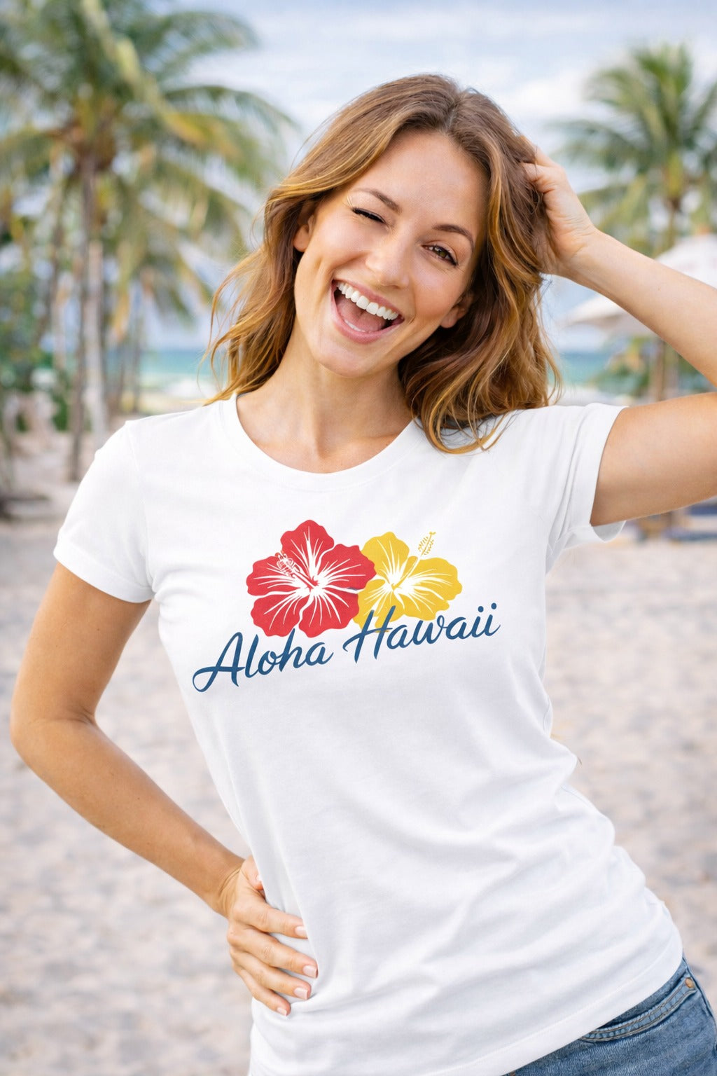 POLO MUJER ALOHA HAWAII - 1