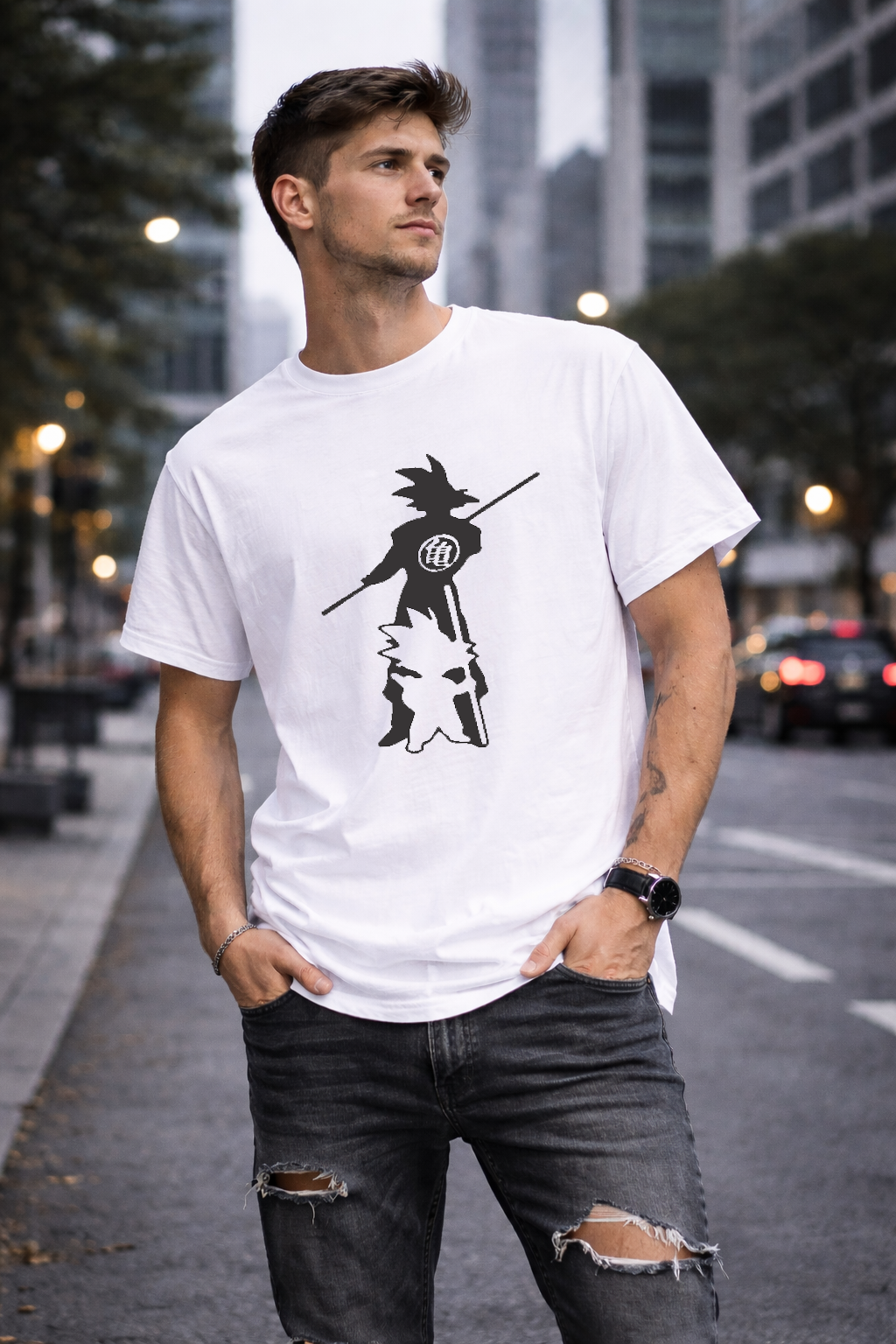 POLO HOMBRE GOKU - 1