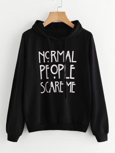 POLERA HOMBRE NORMAL PEOPLE SCARE ME - 1