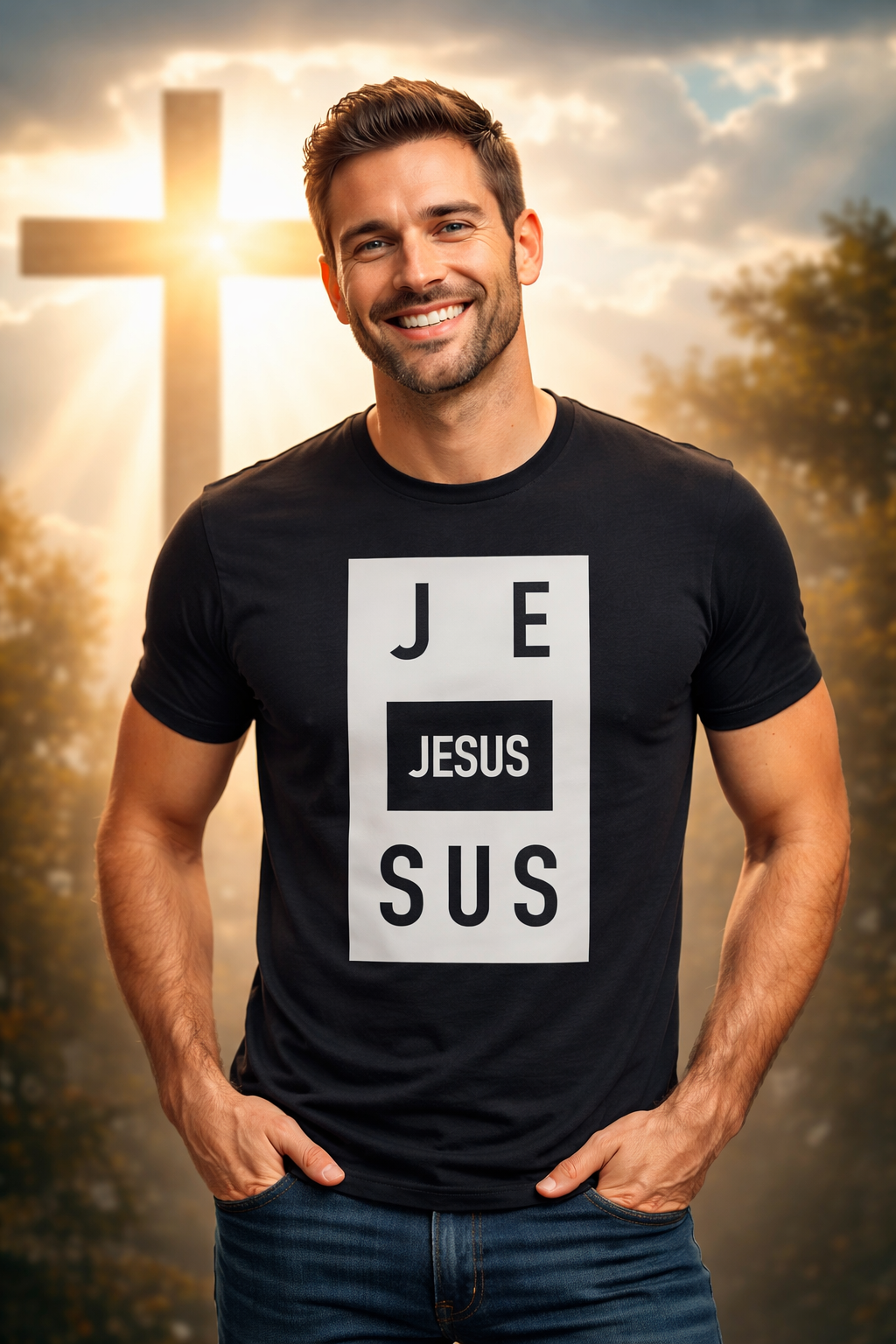 POLO PERSONALIZADO JESÚS - 1
