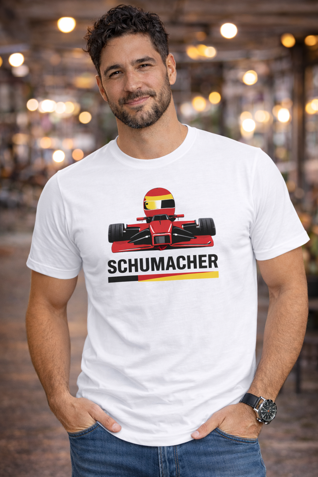 POLO HOMBRE SCHUMACHER 3 - 1