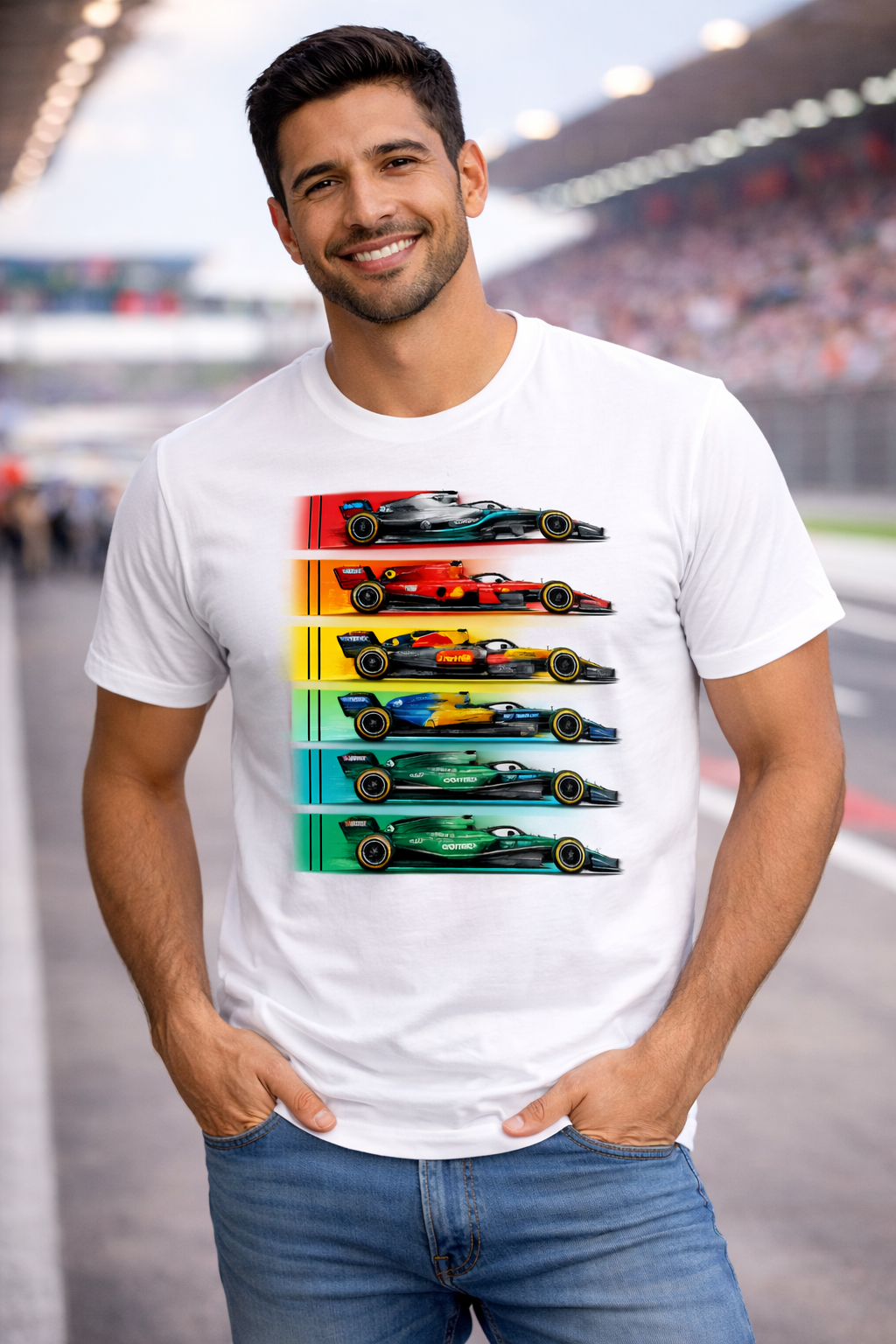 POLO HOMBRE CARROS - 1