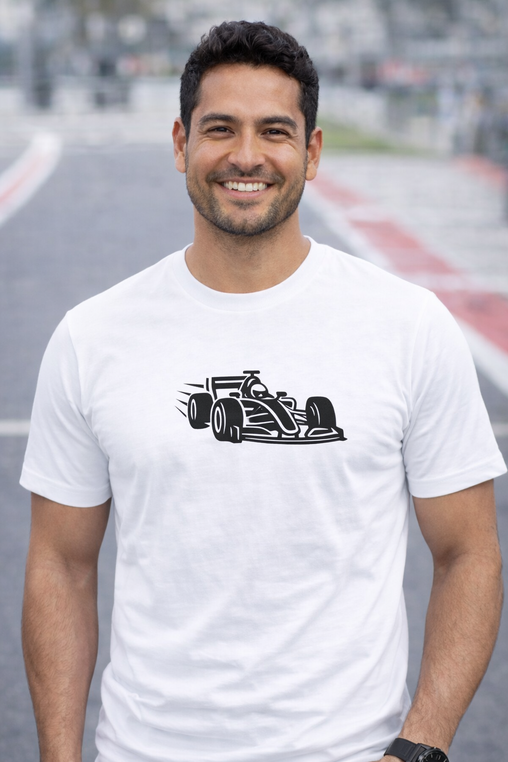 POLO HOMBRE CARRO DE FORMULA - 1