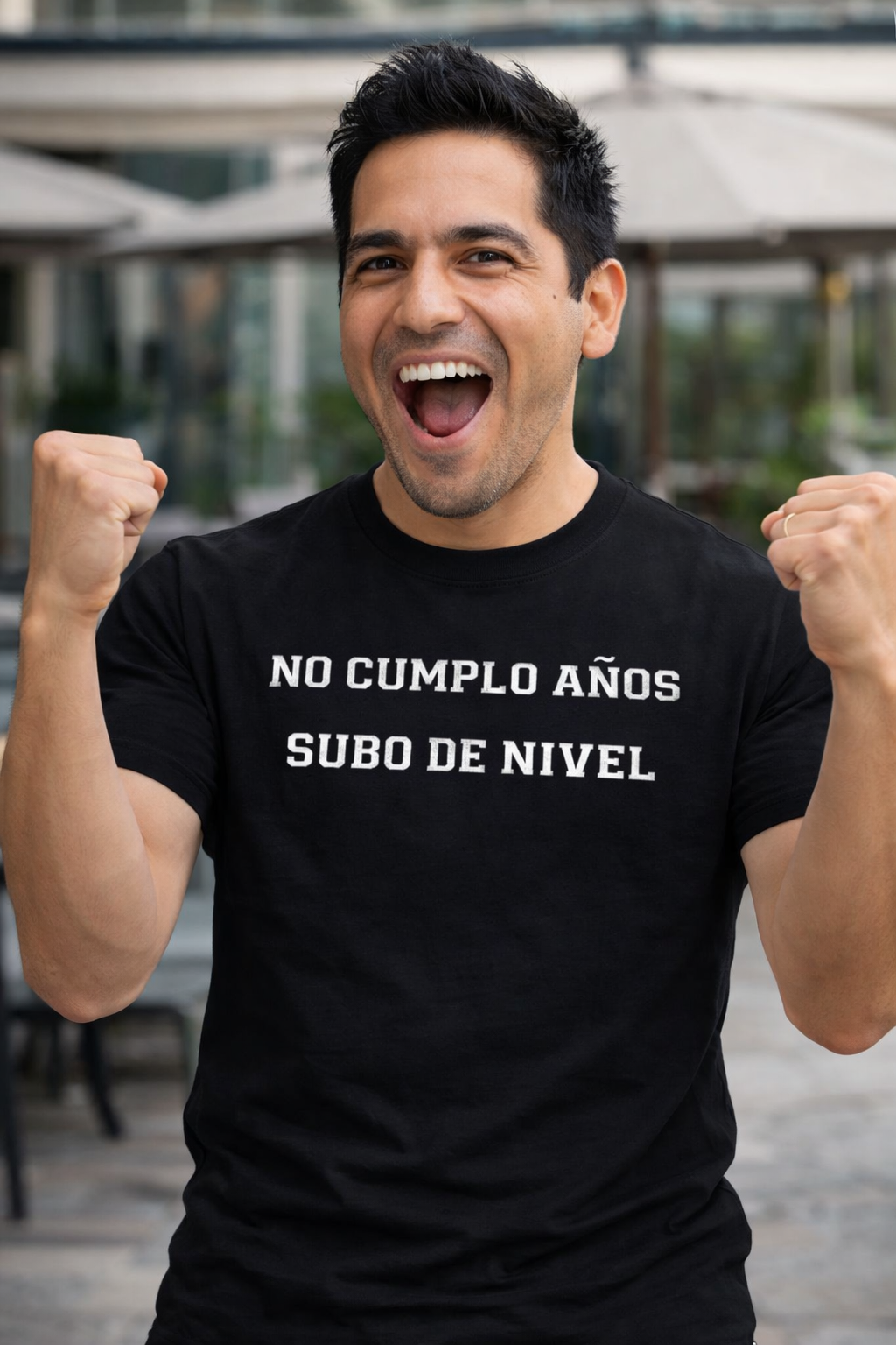 POLO HOMBRE NO CUMPLO AÑOS, SUBO DE NIVEL - 1
