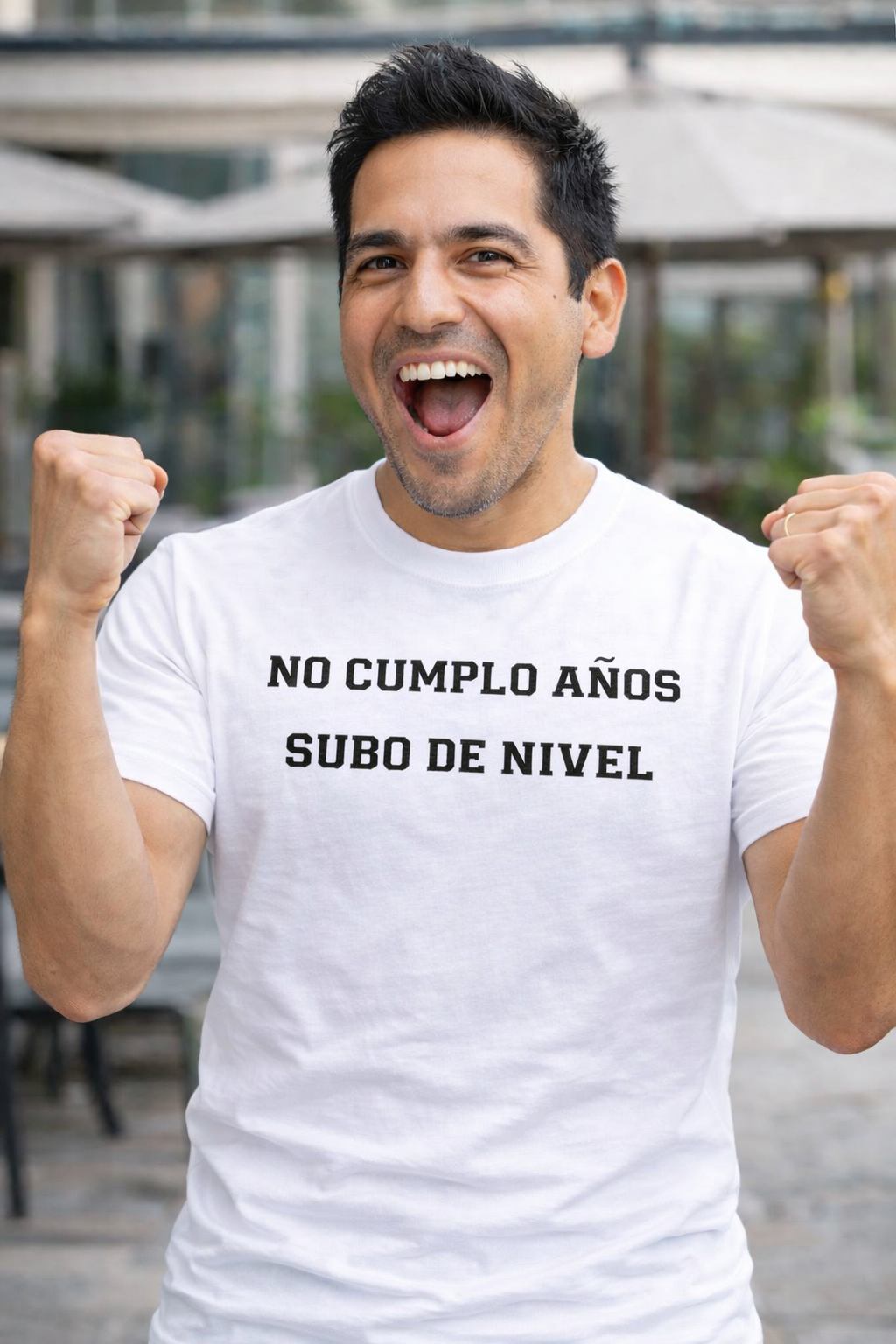 POLO HOMBRE NO CUMPLO AÑOS, SUBO DE NIVEL - 1