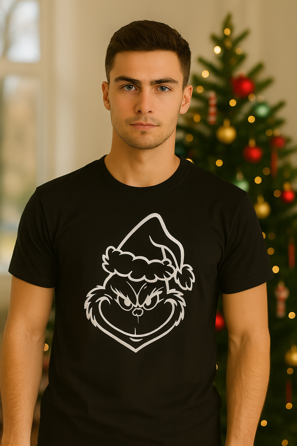 POLO NAVIDEÑO HOMBRE GRINCH - 1