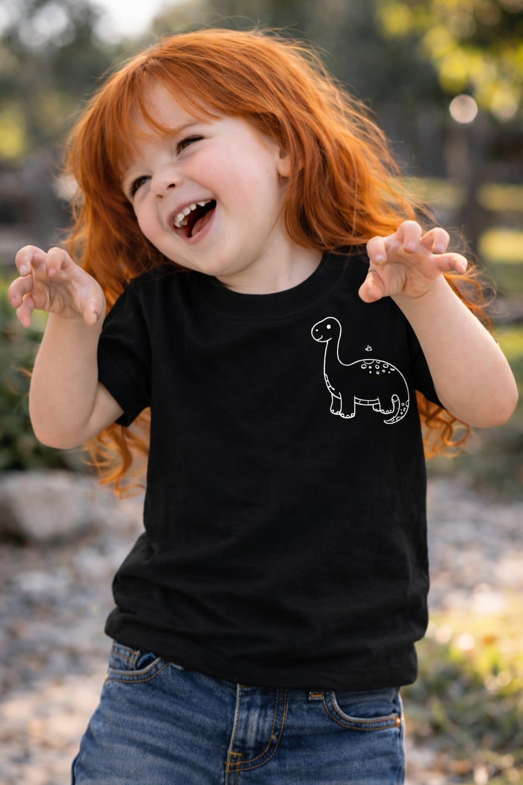 POLO NIÑA PEQUEÑO DINOSAURIO - 1
