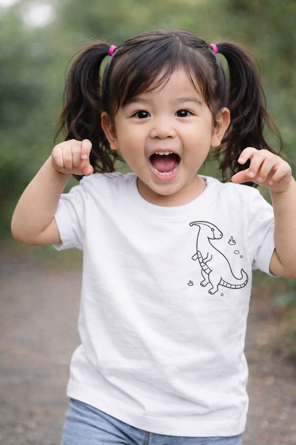 POLO NIÑA DINOSAURIO - 1
