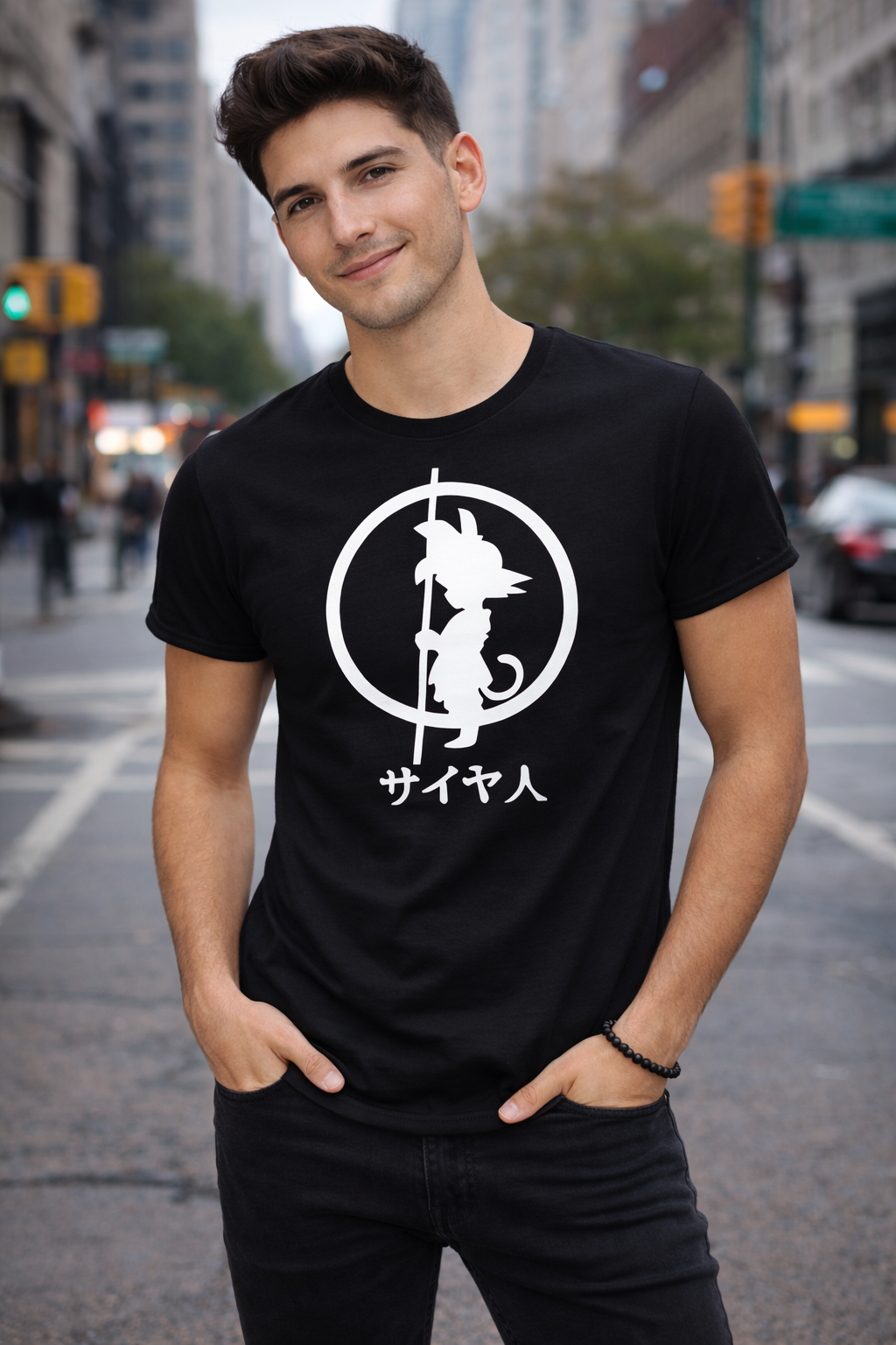 POLO HOMBRE DRAGON BALL - 1
