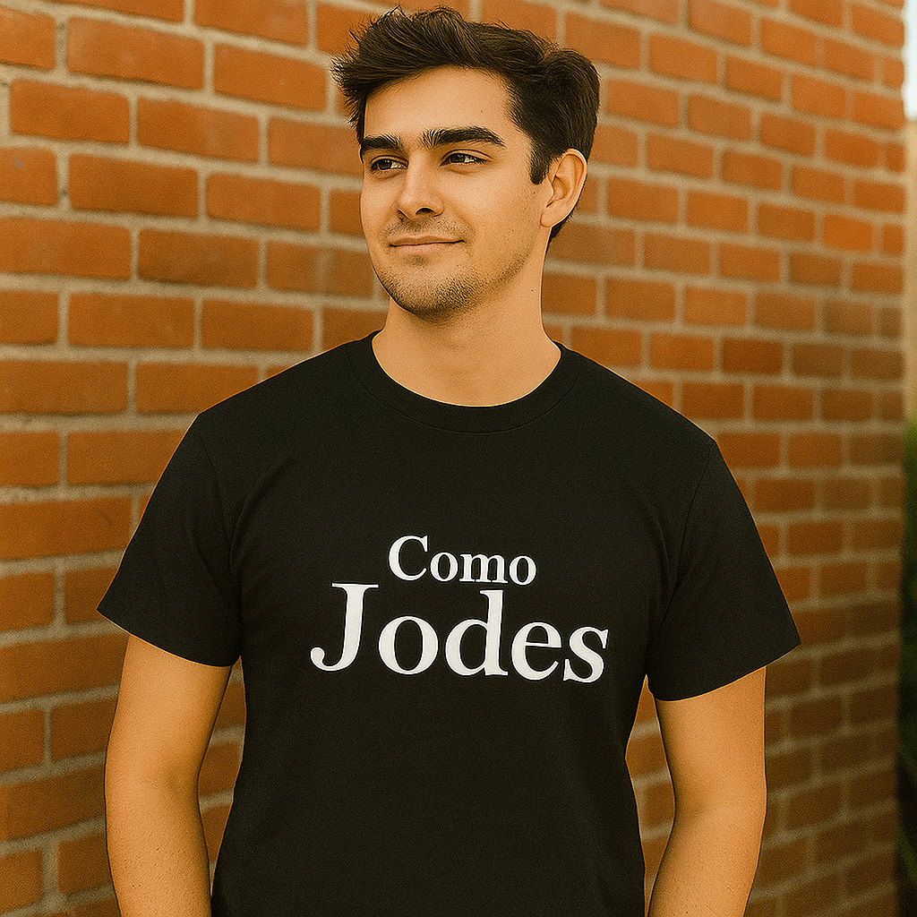 POLO HOMBRE COMO JODES - 1