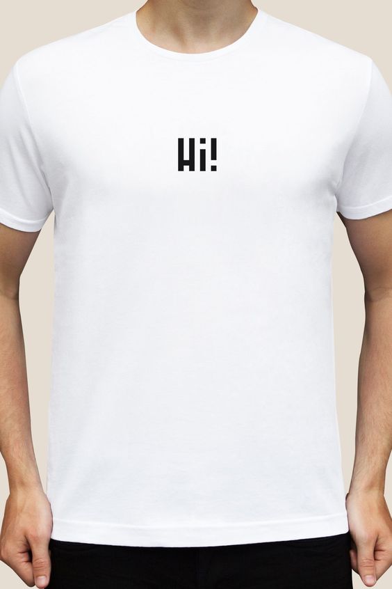POLO PERSONALIZADO HI! - 1