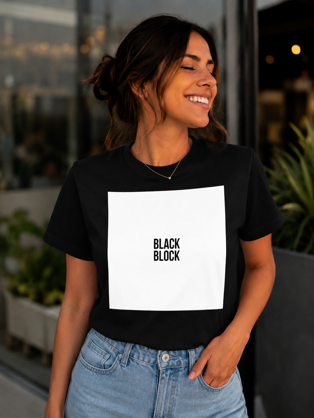 POLO MUJER BLACK BLOCK - 1