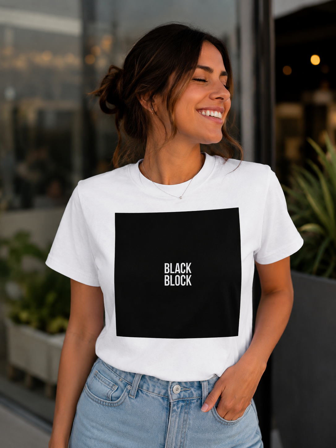 POLO MUJER BLACK BLOCK - 1