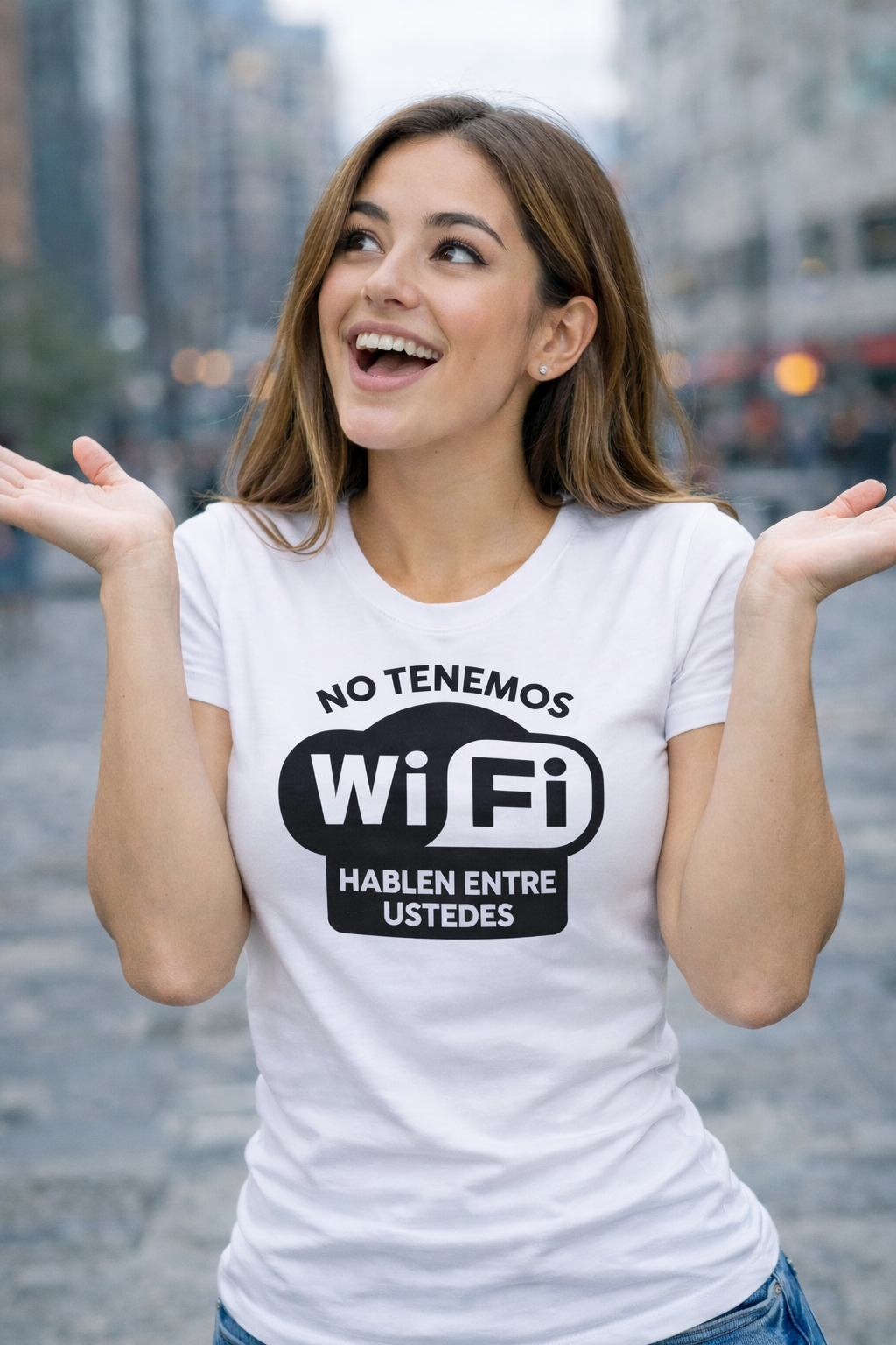 POLO MUJER NO TENEMOS WIFI - 1