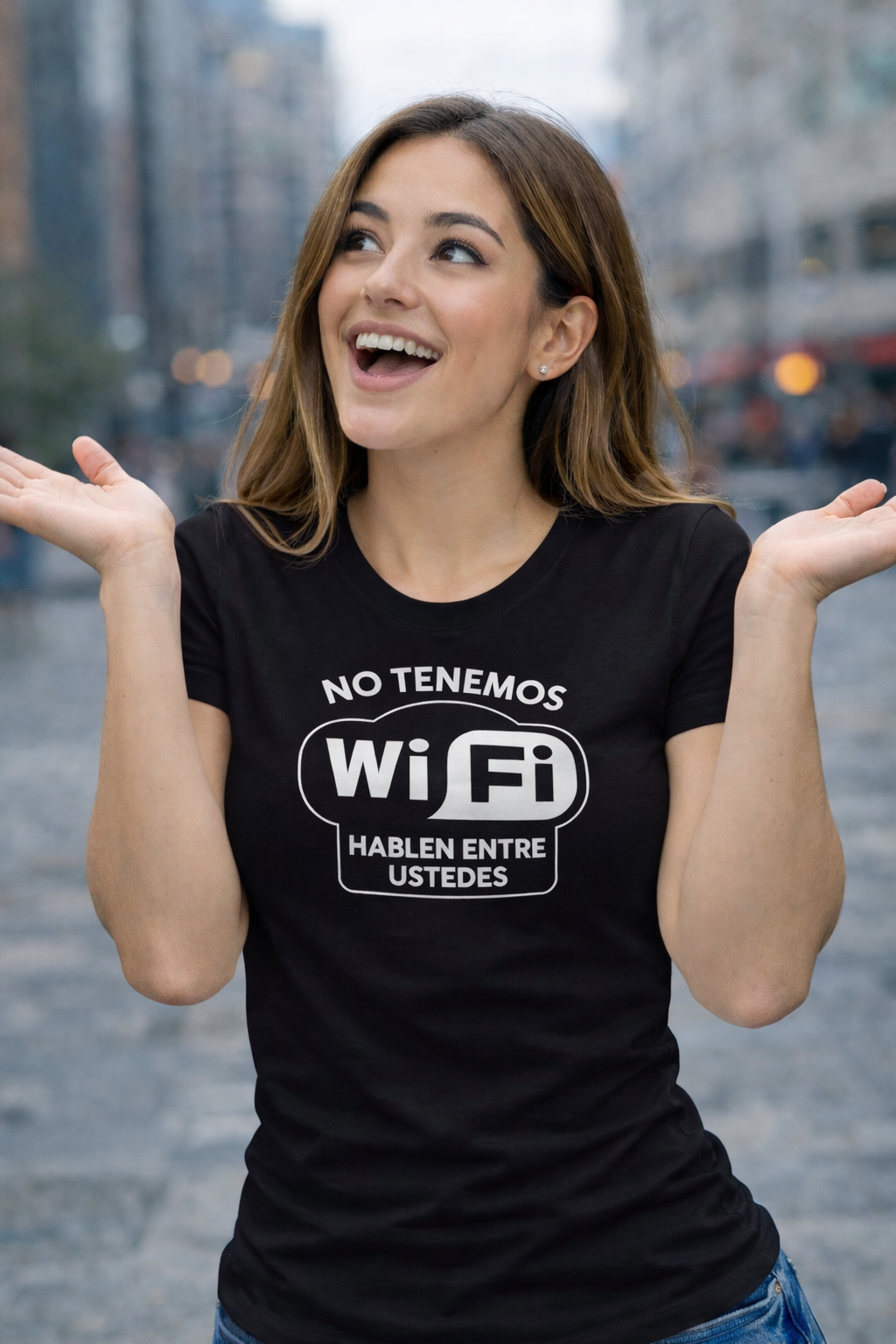 POLO MUJER NO TENEMOS WIFI - 1