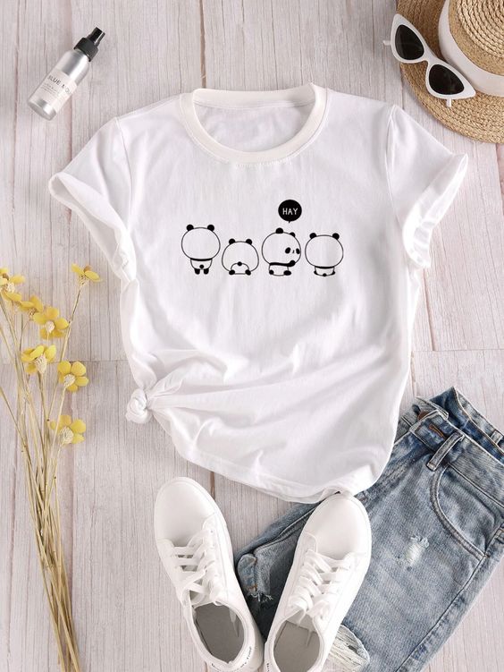 POLO MUJER OSITOS PANDA - 1