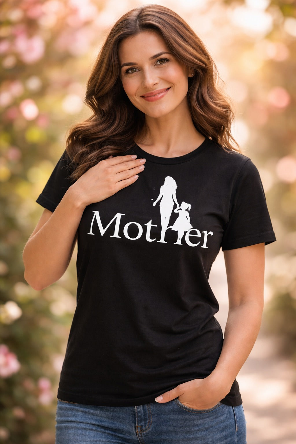 POLO MUJER -MOTHER XL / NEGRO / MUJER - 1